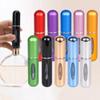 10pcs 5ml Portable Mini Refillable Perfume Bottle Spray Scent Pump Empty Atomizer Bottle for Travel (Mixed color) view 1