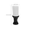 FRCOLOR Neck Duster Barber Brush with Powder Holder Hair Cleaning Brush for Salon and Home Use Hairdressing Tool for Neck and Hairline Cleaning view 2