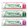 OrganiLip Organic Lip Balm, Variety3 Pack (Spearmint, Cherry, Acai), Ultra Hydrating Lip Moisturizer for Dry Lips, USDA Certified Organic, view 2