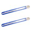 2PC 8 Diamond Dust Nail File - Stainless Steel Nail Dresser - 9 Inch view 2
