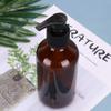 Zerodeko 3pcs Brown Glass Sub Bottle for Travel Lightweight Portable Cosmetics Holders for Lotion Essential Oils and Emulsions view 3