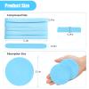 120 Pcs Facial Sponge Compressed, Luxiv Face Cleansing Sponge Estheticians Compressed Makeup Facial Sponge Round Wash Face Sponges for Women Compress Exfoliating Removal Sponge (blue) view 2
