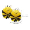 Bath Loofahs for 2Pcs Bee Design Shower Sponge Soothing Loofa Exfoliating Bath Sponge Body Scrubber Bath Sponges for Shower Bath Scrubber for Body view 3