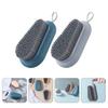 FOMIYES 2pcs Soft Bristle Nail Brush for Hand and Nail Cleaning Multi-use Scrub Brush for Home and Salon and Colors Included view 3