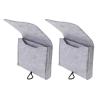 FOMIYES 2PCS 6-Bottle Essential Oil Bag Small Essential Oil Carrying Case Perfume Bottle Travel Storage Bag Pouch for 5/10ml Roller Bottles view 3