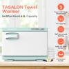 TASALON 8L Professional Hot Towel Warmer Cabinet, Use for Spa & Salon and Bathroom, Upgrade Fast Heating Aluminum Interior, Fits up to 24 Small Towels, White view 2