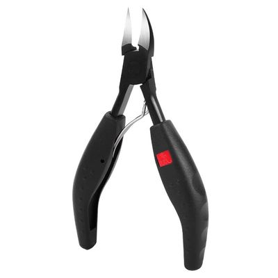 HAZELS New Paronychia Improved Stainless Steel Nail Clippers Trimmer Ingrown Pedicure Care Professional Toenail Cutter Nipper Tool (Color : Balck)