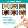VnioLife Dual Ionic Foot Bath Detox Machine, Ion Cleanse Detox Foot Spa Set of 2 with Arrays, Heated Waist Belt | 5 Detox Modes, Time Preset view 3