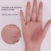 Yuewen Silicone Hand Built-in Skeleton Inside the Fingers Can be Flexibly Bent Life-Size Silicone Female Hand for Jewelry Display Manicure Practice (Ivory White, 1PC Right Hand With Skeleton) view 2