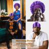 2 PCS Bonnet for Men,Silk Hair Bonnet for Sleeping Women,Matching Bonnets and Durag Set view 2