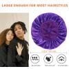 2 PCS Bonnet for Men,Silk Hair Bonnet for Sleeping Women,Matching Bonnets and Durag Set view 3