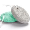Natural Foot Pumice Stone for Feet, Borogo 2-Pack Lava Pedicure Tools Hard Skin Callus Remover for Feet and Hands -White&Green view 2