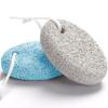 Natural Foot Pumice Stone for Feet, Borogo 2-Pack Lava Pedicure Tools Hard Skin Callus Remover for Feet and Hands - White&Blue view 2