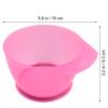 Uonlytech 3pcs Thickened Hair Coloring Bowls with Handle Plastic Dyeing Tool for Home Salon for Hair Dyeing No for Professionals and Home Use view 2