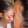 13x4 Brazilian Short Bob Wig for Black Women Transparent Lace Frontal Human Hair Wigs Straight Lace Front Wigs Brazilian Remy Hair With Baby Hair Bleached Konts Natural Hairline 150% Density 8Inch view 4