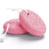 Natural Foot Pumice Stone for Feet, Borogo 2-Pack Lava Pedicure Tools Hard Skin Callus Remover for Feet and Hands -Red view 2
