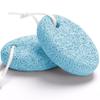 Natural Foot Pumice Stone for Feet, Borogo 2-Pack Lava Pedicure Tools Hard Skin Callus Remover for Feet and Hands -Blue view 2