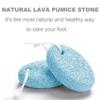 Natural Foot Pumice Stone for Feet, Borogo 2-Pack Lava Pedicure Tools Hard Skin Callus Remover for Feet and Hands -Blue view 4