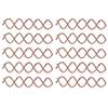 Lurrose 10pcs Rose Gold Spiral Hair Clips for Bun Styles Hair Lightweight Compact Design view 1