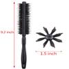 Small Round Brush with Natural Boar and Nylon Bristles, 1.5 Inch & 1 Inch view 4