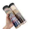 2 Cans Hair Ties for Women, Cotton Seamless Hair Bands, Elastic Ponytail Holders, No Damage for Thick Hair view 1