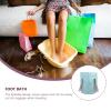 SOLUSTRE Travel Foot Bath Bag Portable Folding Foot Soak Basin Water Container for Camping Hiking and Outdoor Use Space-saving Design view 2