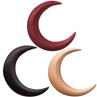 Hair Styling Tools 3 Pcs Moon Hair Fork Moon Hair Stick Moon Barrette Wooden Hair Sticks Hair Accessories Hair Styling Styling Tools & Appliances