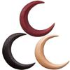 Hair Styling Tools 3 Pcs Moon Hair Fork Moon Hair Stick Moon Barrette Wooden Hair Sticks Hair Accessories Hair Styling Styling Tools & Appliances view 1