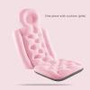 Full Body Bath Pillow, Bath Pillows for Tub, Adult Bathtub Pillow Bath Pillows for Tub Neck Back Support Quick Drying Headrest Cushion (Pink-37 x 16 inch, One Size) view 2
