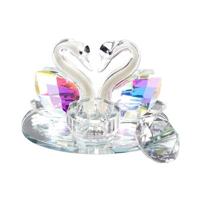 Beavorty 1pc Manicure Liquid Crystal Cup Swan Shape Nail Art Dish for Mixing Liquid Powder Nail Salon Tool for Professional Home Use