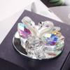 Beavorty 1pc Manicure Liquid Crystal Cup Swan Shape Nail Art Dish for Mixing Liquid Powder Nail Salon Tool for Professional Home Use view 3