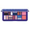 Pupa Milano Make-Up Palette L, 005 Blue, 0.71 oz - 18 Pan Eyeshadow and Blush Palette, Matte, Shimmer, Metallic Finishes - Blendable Velvety Texture Blush Powder - Talc-Free - Eco-Friendly Packaging view 1