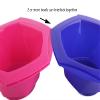 PERFEHAIR 7 Color Hair Dye Brushes and Bowls & Teasing Combs set-3-Pack view 4