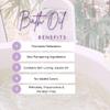Violet Fields Bath Oil - Scented Body Oil - Relaxing & Moisturizing Bathing Oil - Fragrance Body Oil For Dry & Rough Sensitive Skin - 16 oz view 3