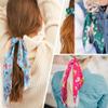 12 Pcs Christmas Scrunchies for Hair Christmas Velvet Hair Scarf with Ribbon Bow Hair Accessories Ponytail Holder Xmas Hair Accessories Elastic Hair Tie Scarf Holiday Hair Scrunchies for Women Girl (Christmas 12Pcs) view 2