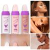 GL-Turelifes Hightlighter Stick Puff Fairy Stick Highlight Powder Glitter Loose Powder Brush Stick Contouring Powder Shimming Powder for Eyes, Face, Body Tiktok Makeup (SetB) view 2
