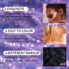 GL-Turelifes Hightlighter Stick Puff Fairy Stick Highlight Powder Glitter Loose Powder Brush Stick Contouring Powder Shimming Powder for Eyes, Face, Body Tiktok Makeup (SetB) view 3