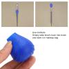 20pcs Makeup Brush Covers Portable Silicone Cosmetic Brush Protector Makeup Brush Covers Cosmetic Brush Storage Cover Blue view 3
