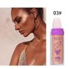 Polvo De Hadas Highlighter Stick Puff Fairy Stick Highlight Powder Glitter Loose Powder Brush Stick Contouring Powder Shimming Face Powder Blusher (#03 Bronze) view 3