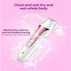 XARONF Ear Nose Hair Trimmer for Women, USB Rechargeable Electric Facial Hair Trimmer with Dual-Edge Stainless Steel Blades,Professional Waterproof for Nose Ear Eyebrow view 3