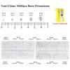 10400PCS Transparent Rhinestones, Jelly Resin Crystals for Nails, Flatback Non Hotfix DIY Rhinestones with 15 cm Pencil Sharpener, Tweezer & Picker Pen view 2
