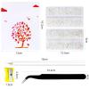10400PCS Transparent Rhinestones, Jelly Resin Crystals for Nails, Flatback Non Hotfix DIY Rhinestones with 15 cm Pencil Sharpener, Tweezer & Picker Pen view 4