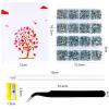 10400 PCS AB Rhinestones, Jelly Resin Crystals for Nails, Flatback Non Hotfix DIY Rhinestones with 15 cm Pencil Sharpener and Tweezer & Picker Pen view 4