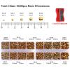 10400PCS Gold Rhinestones, Jelly Resin Crystals for Nails, Flatback Non Hotfix DIY Crystals with 15 cm Pencil Sharpener and Tweezer & Picker Pen view 2