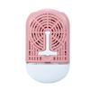 ANKROYU Portable Lash Fan Dryer for Eyelash Extensions, USB Rechargeable Handheld Mini Fan Lash DryerGlue Quick Drying Tool, Rechargeable Electric Handheld Air Conditioning(Pink) view 2