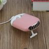 ANKROYU Portable Lash Fan Dryer for Eyelash Extensions, USB Rechargeable Handheld Mini Fan Lash DryerGlue Quick Drying Tool, Rechargeable Electric Handheld Air Conditioning(Pink) view 4