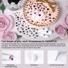 QPRETTY DU 10400 Black Rhinestones, Jelly Resin Crystals for Nails, Flatback Non Hotfix DIY Crystals with 15 cm Pencil Sharpener and Tweezer & Picker Pen (Black) view 3