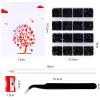 QPRETTY DU 10400 Black Rhinestones, Jelly Resin Crystals for Nails, Flatback Non Hotfix DIY Crystals with 15 cm Pencil Sharpener and Tweezer & Picker Pen (Black) view 4