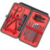 RAYESS 7/10/12/16/18 Pcs/Set Goud Nagelknipper Set Professionele Rvs Beauty Manicure Tool Set Dode Huid Gesneden Pedicure Kit (Color : 8) view 1