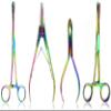 AAProTools Set Of 4 Pcs Multi Rainbow Color Body Piercing Tools - Bead Ball Capture Ring Pliers Opener Closer Forceps (Full Rainbow Color) DS-1552 view 1